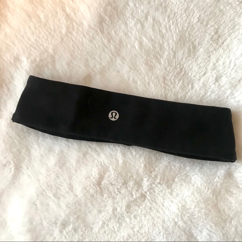 Lulu Lemon Black Headband